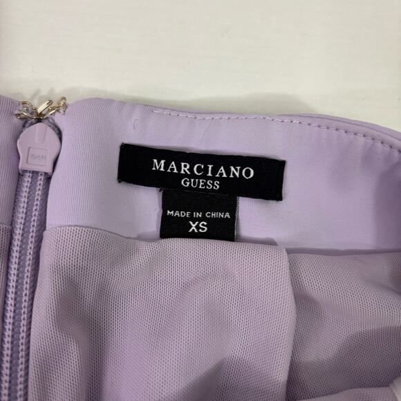 Marciano by Guess Purple Pencil Skirt Knee-Length Size XS HH0642 - Picture 6 of 9